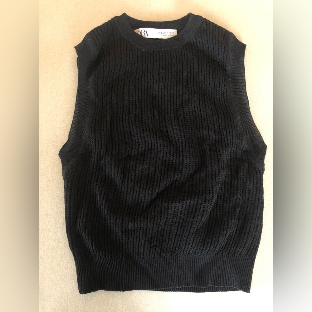 Zara cropped tank S